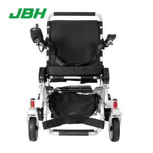 Легкая портативная электрическая инвалидная коляска JBH Medical 10AH с литиевой батареей для инвалидов и пожилых людей в помещении и на улице