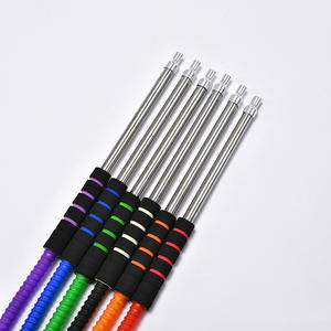 अनुकूलित क्रॉस-बॉर्डर नई ऐक्रेलिक हुक्का पाइप, विस्तारित स्टेनलेस स्टील के मुखपत्र, दो रंग की सूती आस्तीन हुक्का पुआल - Product Image 2