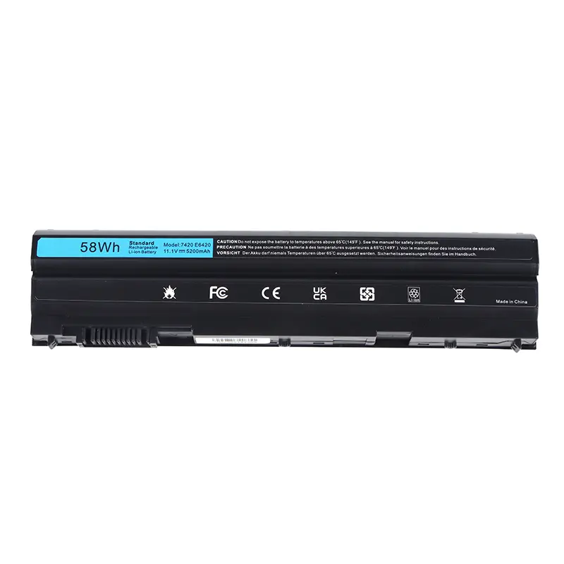 החלפת סוללה מקורית באיכות גבוהה עבור dell e6420 סדרה לעמוד על ידי כוח סוללה עבור מחשב נייד