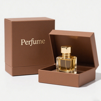 Boîte cadeau magnétique personnalisée pour collection de mini-parfums avec logo