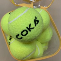 Pelotas de Tenis de Entrenamiento Profesional, Fieltro de Lana, Alto Rebote, Pelotas de Práctica Duraderas para Partidos en Cancha