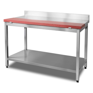 Mesa de Trabajo Plegable y Portátil con Superficie de PE de Grado Alimenticio, Estación de Preparación Móvil para Catering, para Servicio de Alimentos en Restaurantes y Exteriores - Product Image 4