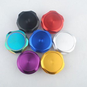 Tapa de aceite modificada para Nissan Teana, aleación de aluminio, rojo, azul, negro, dorado, plateado, color arcoíris, resistente a altas temperaturas - Product Image 1