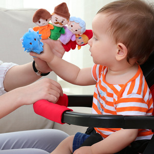 Songshan Toys personnalisé éducatif doux en peluche doigt contes de fées ventriloque ensemble de marionnettes à main pour enfants enfants apprentissage des histoires - Product Image 4