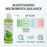 Gel lavant intime féminin multi-parfums, pH équilibré, formule antibactérienne, extraits naturels de plantes, fraîcheur personnalisée