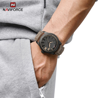 NAVIFORCE 9202 Montre à quartz haut de gamme pour homme, modèle unique, marque propre