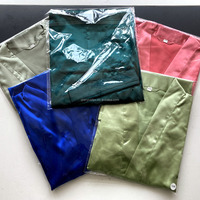 Venta al por Mayor de Fábrica RTS, 133 Colores Disponibles, Batas de Seda, Batas Kimono para Mujer, Batas de Dama de Honor, Ropa de Dormir, Batas de Novia para Boda
