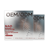 OEM ODM NAD 1000mg PQQ Resveratrol Jelibon Takviye Edici Gıda 30'lu Paket Yetişkinler İçin Berry Aromalı