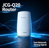 Routeur Wi-Fi 6 bi-bande Xinsuhang JCG-Q20 AX1800M reconditionné à bas prix avec antennes internes à gain élevé et 2 ports LAN Gigabit