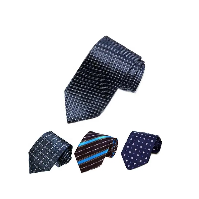 Factory Prices High Quality Silk Tie Promotional Custom Logo Printing Fashion Skinny Polyester Tie