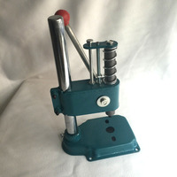 Machine de bouton de couverture manuelle Durable de haute qualité Machine de bouton de couverture en tissu Rectangle de Style Simple