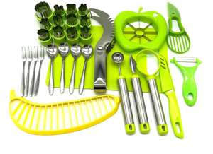 Juego de 30 juegos de herramientas para frutas, herramienta para tallar cuchillos, molde de grabado - Product Image 2