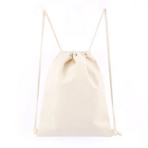 Bolsa Promocional Personalizada de Algodón Sublimado con Cordón, Bolsa de Calicó Suave y Mediana, Ecológica, Reciclable, para Regalos y Uso en Exteriores - Product Image 2