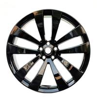 Vente en gros de jantes forgées de rechange de 21 et 22 pouces, 5x120, noir brillant, jantes en alliage pour SUV, pour Land Rover Range Rover Discovery