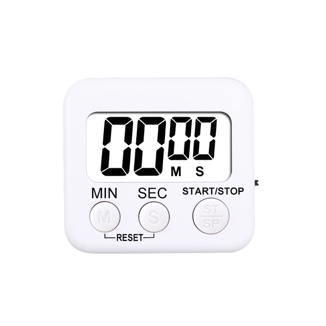 Digital Kitchen Countdown Timer LCD Display Magnetic Electronic Cooking Stopwatch Alarm Clock Stand Timer