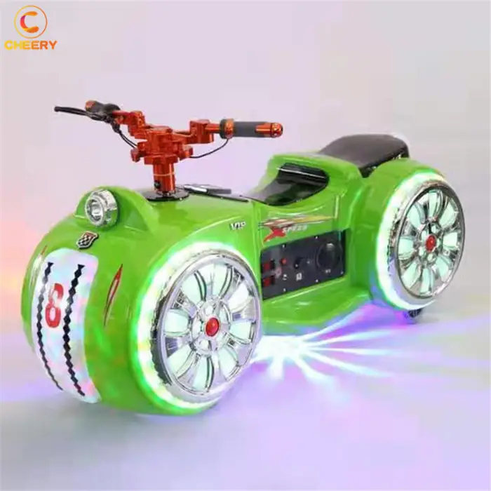 Vierkante Goede Zakelijke Kinderen Speelgoedauto 'S Batterij Mini Auto Rit Batterij Aangedreven Elektrische Motorfiets Kids Games