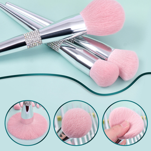 Quotidien reine et Mor-phe15 pièces Nano cheveux argent incrusté diamant poignée poudre <span class=keywords><strong>pinceaux</strong></span> de maquillage Application lisse étiquette privée - Product Image 6