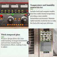 Machine de Fermentation Automatique Numérique Mini pour Croissants, Fermenteur Intermédiaire pour Humidificateur
