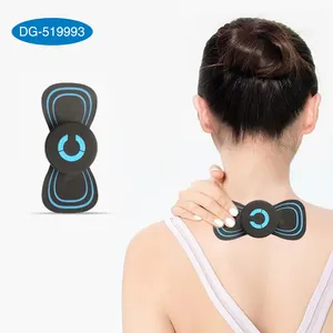 Neck Massage Patch Mini Portable Intelligent Pulse Cervical Massage Patch Household Shoulder and Neck Physiotherapy Instrument