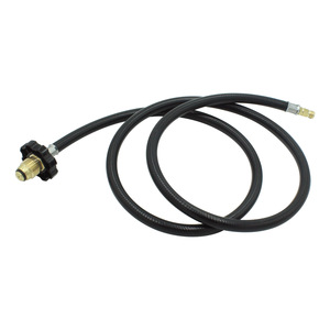 High Pressure <b>Gas</b> <b>Hose</b> 5 Ft With 1/4 Inch Connector For Propane Connection - Product Image 2