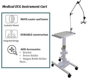 Carrito médico de acero moderno para Taller de hospital, almacén al aire libre y uso escolar - Product Image 4