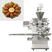 Équipement automatique d'enrobage de kibbeh, machine industrielle de formage de kibbeh pour la fabrication d'aliments à base de viande congelée