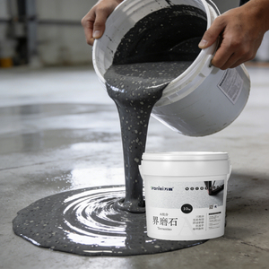 Revestimiento de Piso de <span class=keywords><strong>Arena</strong></span> de <span class=keywords><strong>Color</strong></span> Epoxi, <span class=keywords><strong>Pintura</strong></span> Decorativa de Alta Resistencia al Desgaste - Product Image 1
