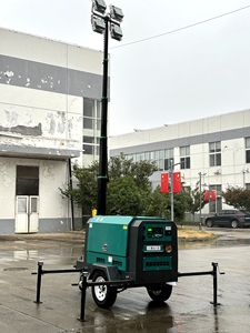 เสาไฟเคลื่อนที่ได้รับการรับรองมาตรฐาน CE ISO EPA 4F พร้อมเครื่องกำเนิดไฟฟ้าแบบเงียบ 7kw 10kw 15kw 20kw  ประสิทธิภาพสูงสำหรับไฟส่องสว่างภายนอกอาคาร - Product Image 3