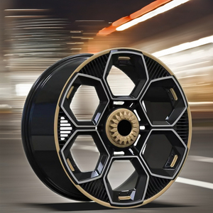Roues de voiture de tourisme Jantes forgées 22 pouces 5x130 5x120 5x112 Jantes en alliage or pour <span class=keywords><strong>Lamborghini</strong></span> Huracan Urus Revuelto <span class=keywords><strong>Vision</strong></span> GT - Product Image 2
