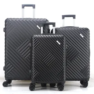 Popular Luggage With Trolley For Travel Leather Trolley Luggage