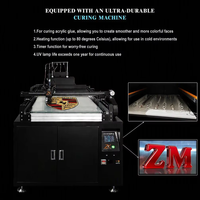 Imprimante 3D tout-en-un ZTEK Z3-S120 Pro 1200 mm avec durcissement UV LED pour la signalétique publicitaire et les lettres en relief – Machine d'impression 3D
