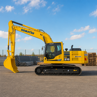 Excavatrice d'occasion Komatsu PC210-8 21 tonnes Fabriquée au Japon Importée avec emballage d'origine Haute qualité