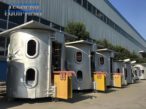 Four à induction résistant à la chaleur avec une charge de 250kg à 750kg nettoyage facile pour les petites usines africaines de traitement de pièces en acier - Product Image 2