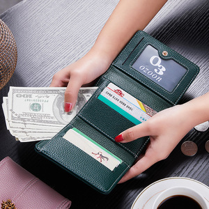 He-cartera corta con logo de árbol de dinero para mujer, monedero sencillo con tarjetero - Product Image 5