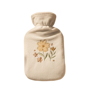 <span class=keywords><strong>Bouillotte</strong></span> Premium avec Housse Amovible en Peluche Douce, Motif Cœur, Hibou, Fleur – Chauffe-Mains et Coussin <span class=keywords><strong>pour</strong></span> Soulager la Douleur en Hiver - Product Image 5