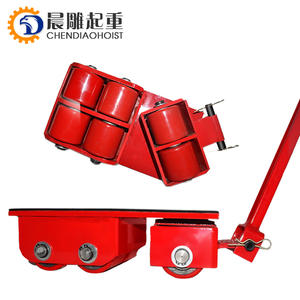 36 टन क्षमता मशीन ले जाने रोलर कार्गो ट्राली चलती स्केट - Product Image 1