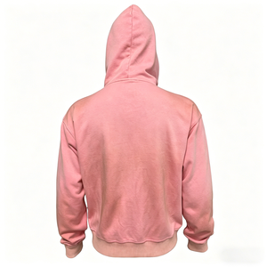 Custom Acid Wash Heavyweight Hoodies Oversized Towel Embroidery Hoodies Men's Essentials Hoodie - Product Image 2