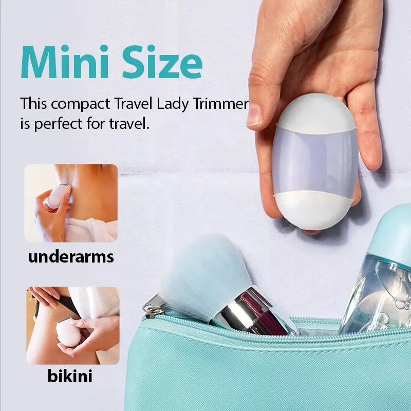 Small Cute Girl Professional Leg Protector Underarm Hair Remover Bikini Shaver Hot Selling Electric Hair Trimmer Household Use