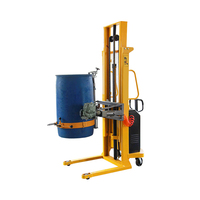 Vente directe d'usine de élévateurs de fûts d'huile, chariots à fûts d'huile, chariots manuels hydrauliques pour le levage et le basculement de fûts d'huile