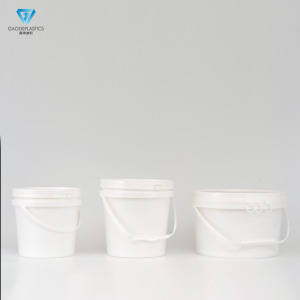 <span class=keywords><strong>Seau</strong></span> en plastique PP de qualité alimentaire de 2 L avec couvercle, <span class=keywords><strong>seau</strong></span> d'emballage rond avec poignée pour le stockage de la peinture et des liquides - Product Image 6