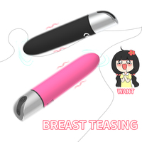 Mini vibromasseur à pointe conique, 10 modes de vibration, point G, adapté aux débutantes, silicone, rechargeable par USB, OEM ODM, logo personnalisé