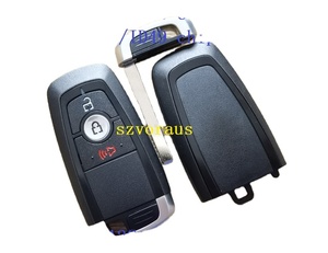 อุปกรณ์เสริมกุญแจรถยนต์รีโมทอัจฉริยะ3ปุ่ม FCC # M3N-A2C93142300 - 315 MHz สำหรับ Ford bronco <span class=keywords><strong>EcoSport</strong></span> Explorer - Product Image 1