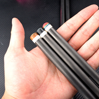 Stik Biliard Karbon Fiber Jump Break Cue Shaft M01, Stik Biliard Snooker Karbon Fiber, Stik Biliard Pool Karbon Fiber SW