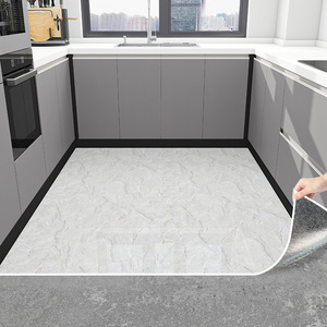 Autoadhesivo de mármol PVC impermeable para suelo extraíble <span class=keywords><strong>pegatinas</strong></span> de <span class=keywords><strong>baño</strong></span> Exterior Hospital dormitorio centro comercial antideslizante - Product Image 1