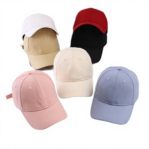 Gorra de béisbol plana de malla con logotipo bordado a mano personalizado OEM, con cierre a presión, de tela común, unisex, de poliéster. - Product Image 3