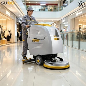 ST-X510 <b>Walk</b> Behind Floor Cleaning <b>Machine</b> 530mm Commercial Floor Scrubber for Warehouse Shopping Mall Office - Product Image 4