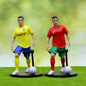Figuras de Acción Deportivas de 19 cm, Juguete Modelo de PVC, Estrellas del Fútbol Ronaldo, Yamal, Mbappé, para Coleccionables de <span class=keywords><strong>Messi</strong></span> - Product Image 3