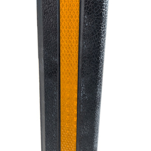 Protection d'angle en caoutchouc Tianjiu 100cm L 9cm L 10mm d'épaisseur, bande réfléchissante anti-collision pour parking et garage - Product Image 2