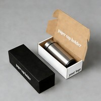 Boîte d'emballage en papier pour tasses et bouilloires, durable, recyclable, robuste, personnalisable, impression numérique, vente en gros
