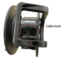 Carrete de Cable de Fibra Óptica Metálico Táctico para Exteriores de 250m, Tambor para Cable de Fibra de 2km